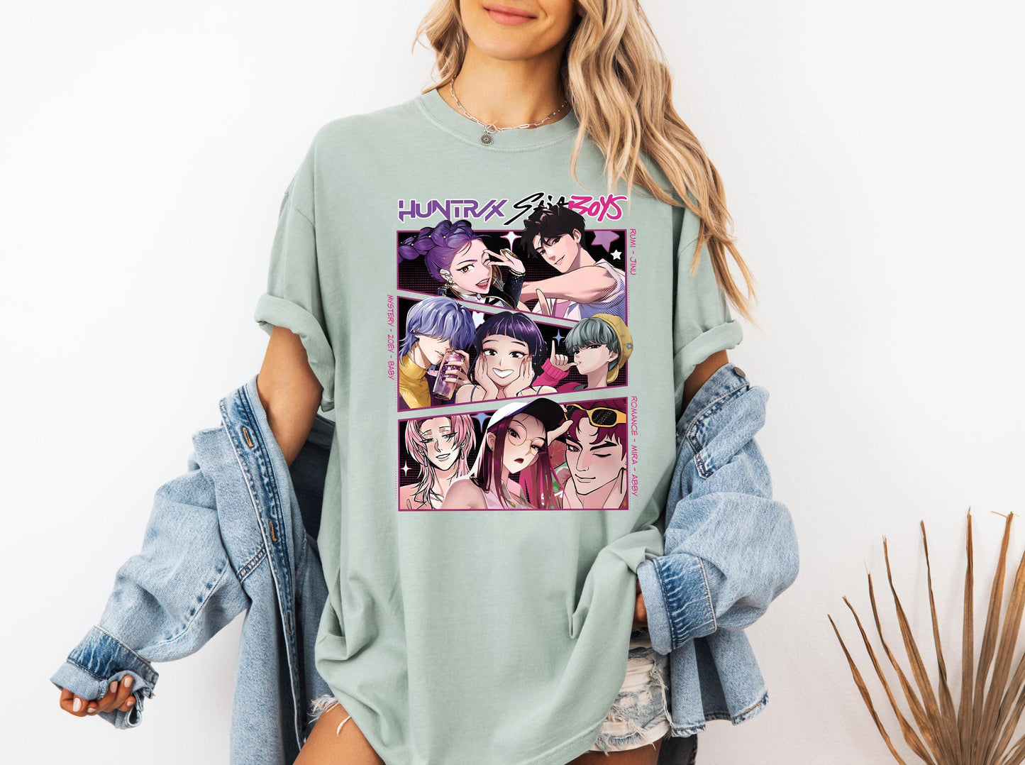 Saja Boys Shirt, Kpop Demon Hunters T Shirt, Retro Saja Boys Band Shirt, Demon Hunters Merch, Kpop Boy Band Shirt, Anime Graphic Tee