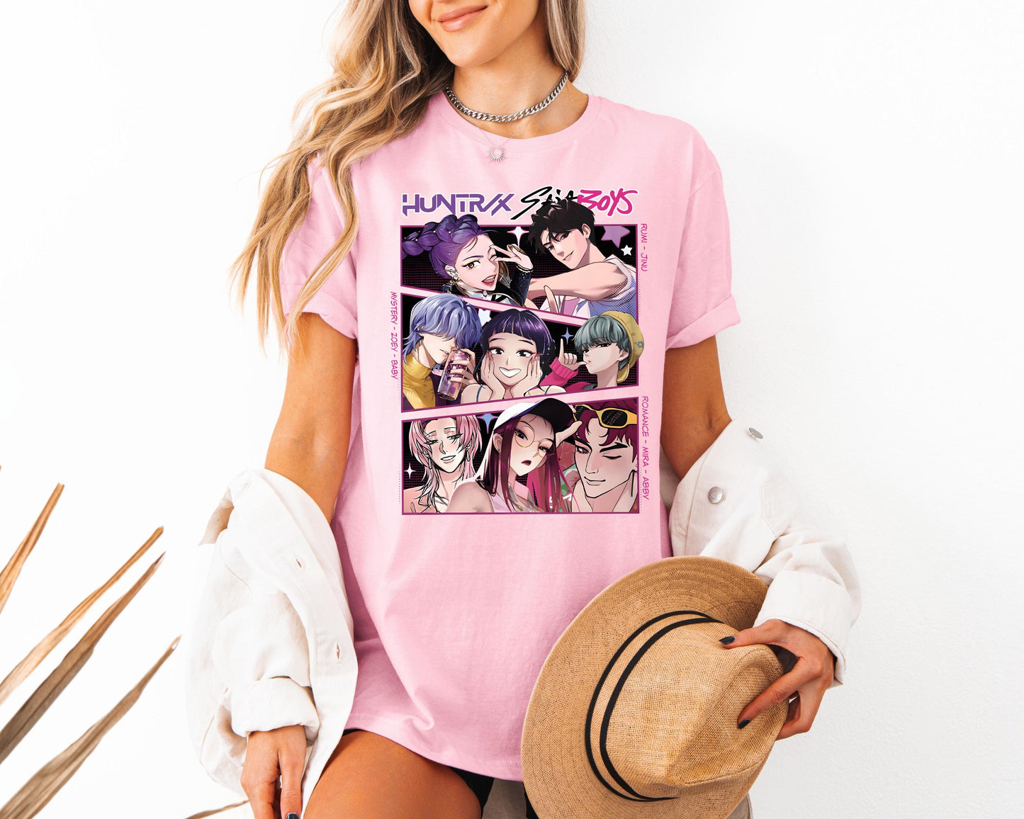 Saja Boys Shirt, Kpop Demon Hunters T Shirt, Retro Saja Boys Band Shirt, Demon Hunters Merch, Kpop Boy Band Shirt, Anime Graphic Tee