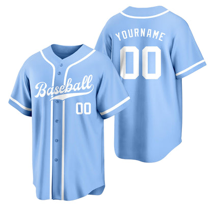 Custom Baseball Jersey, Stitched Personalized Name Baseball Shirts Team Uniform Breathable Design Suitable for Men Women Youth and Gift