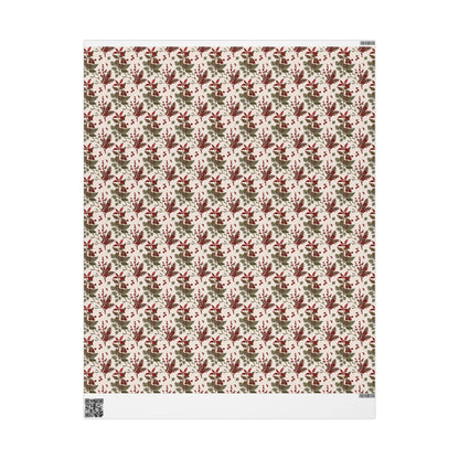 Retro christmas wrapping paper Unique Vintage Christmas Wrapping Paper Roll, Holiday Gift Wrap with Retro Design