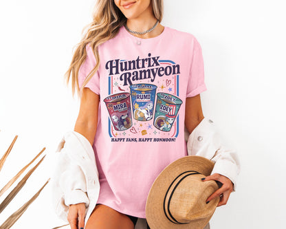 Kpop Demon Hunters Shirt, Huntrix Girl T-Shirt, Kpop idol group Shirt, Mira, Rumi, Joey Shirt,Demon Hunter Merch, Gift for Huntrix fan Shirt