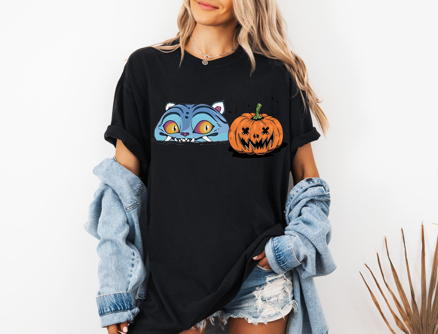 Halloween Kpop Demon Hunters Tiger Shirt, Demon Hunter Tiger Tee, Kpop Huntrix Pin Shirt, Jinu Manga Shirt, Saja Girls Fan, Anime Shirt