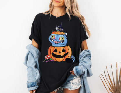 Halloween Kpop Demon Hunters Tiger Shirt, Demon Hunter Tiger Tee, Kpop Huntrix Pin Shirt, Jinu Manga Shirt, Saja Girls Fan, Anime Shirt