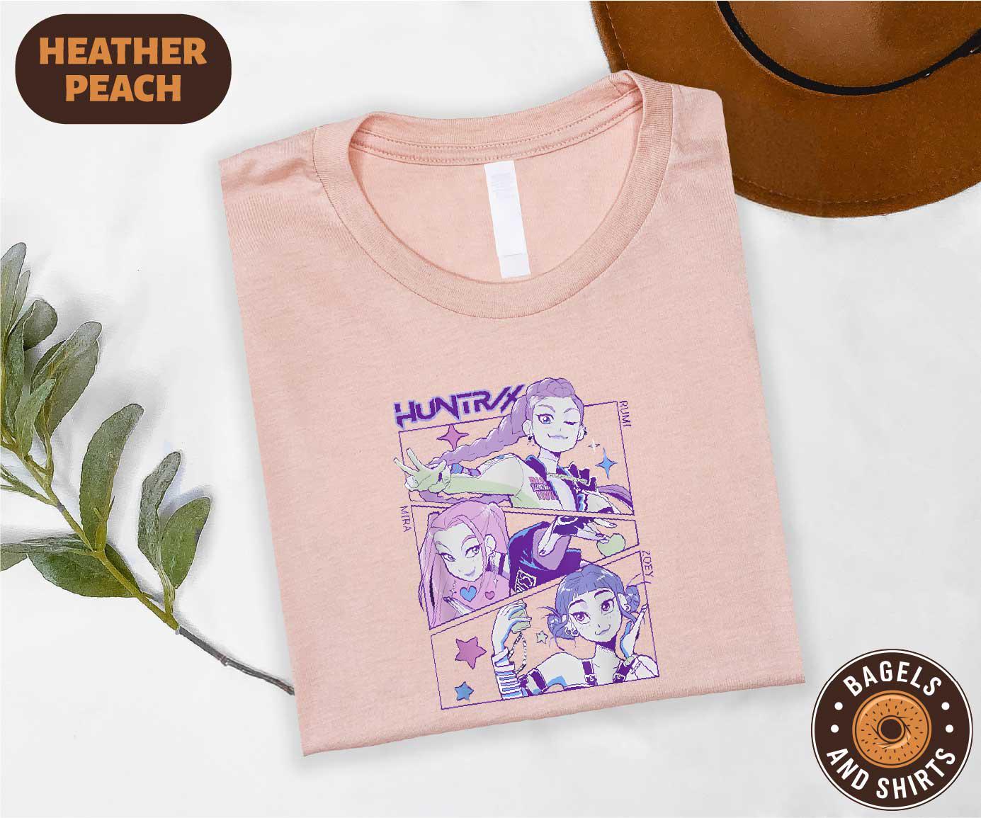 K-Pop Demon Hunters Shirt, Huntrix T-shirt, Demon Hunter Merch Sweatshirt, Anime K-Pop Movie Shirt, Demon Hunters Fan Tee, K-pop Lover Gift