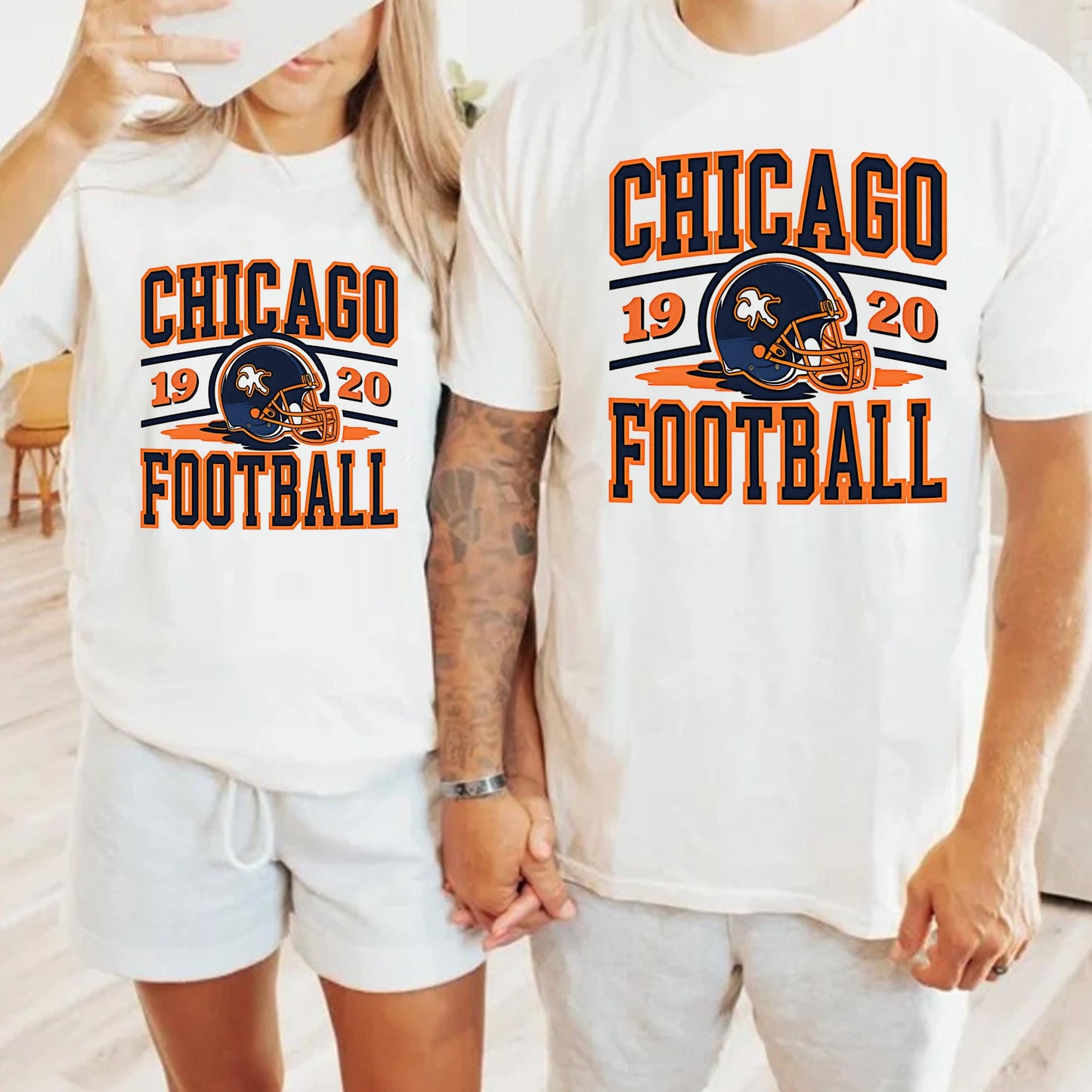 Chicago Football Sweatshirt, Unisex Game Day Crewneck, Chicago Sports Gear, Popular Bear Shirts, Gifts For Her,Chicago Bear Fan Gift