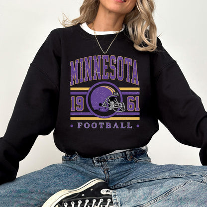 Minnesota Football Shirts, Vintage Minnesota Football Fan Sweatshirt, Minnesota Game Day Shirt, 1960 Team Football Shirt