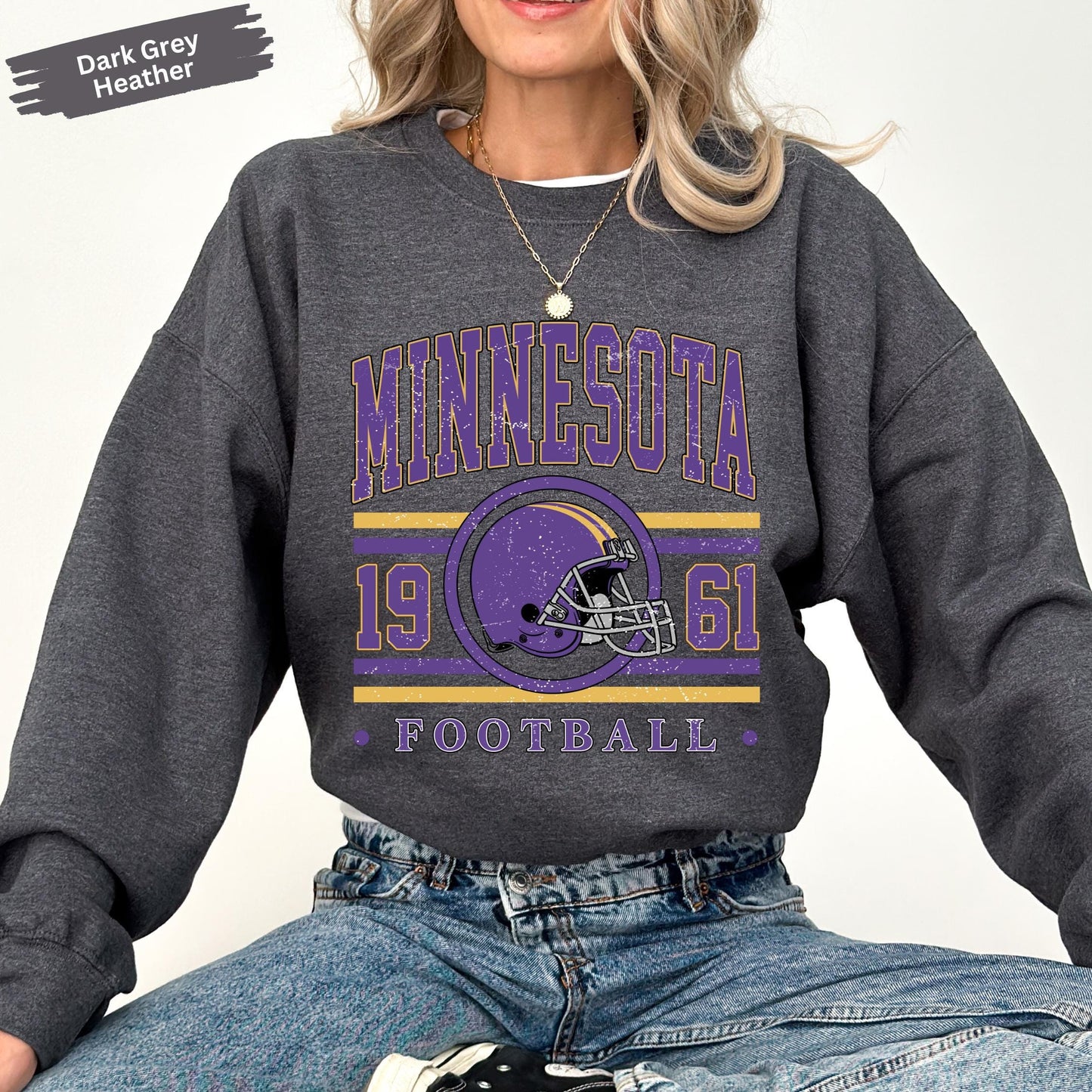 Minnesota Football Shirts, Vintage Minnesota Football Fan Sweatshirt, Minnesota Game Day Shirt, 1960 Team Football Shirt