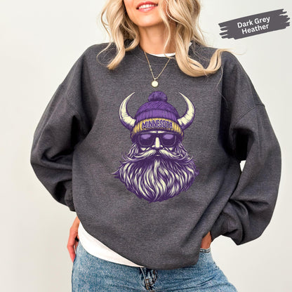 Minnesota Football Retro 90s Style Sweatshirt, Minnesota Football Shirt, Sunday Football Shirt, Minnesota Crewneck Sweatshirt, Game Day
