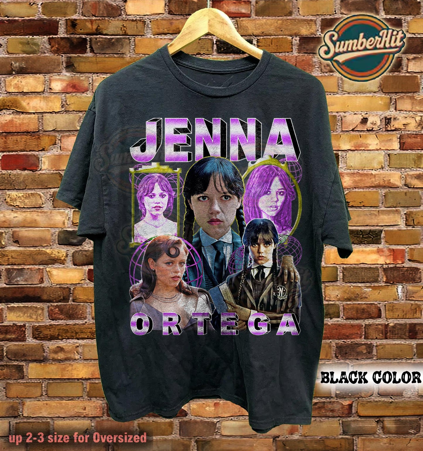 Jenna Ortega Bootleg Graphic Tee Shirt, Halloween T-Shirt