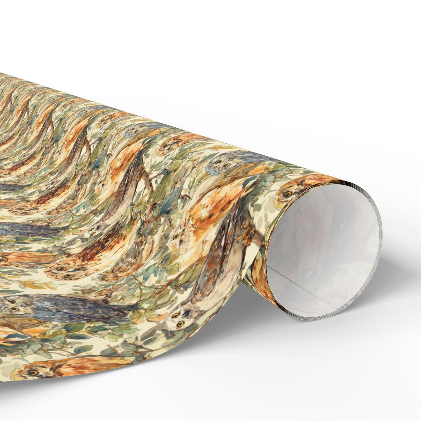 Bird Watching Wrapping Paper Roll, Songbirds and Binoculars Gift Wrap for Nature Inspired Gifts #38