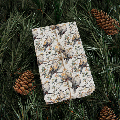 Bird Lover’s Wrapping Paper Roll, Wildlife Watching Gift Wrap for Nature Enthusiasts and Forest Fans #25