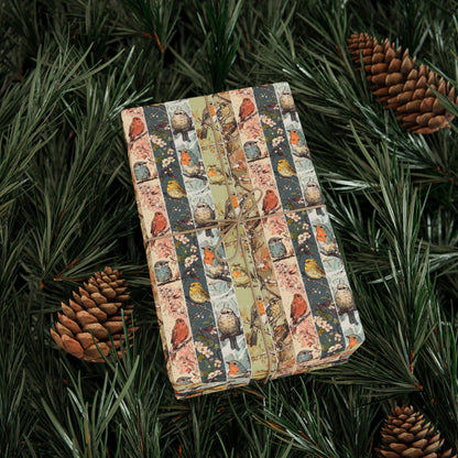 Birdwatcher Gift Wrap Roll, Nature-Inspired Wrapping Paper for Outdoor Enthusiasts and Bird Fans #19