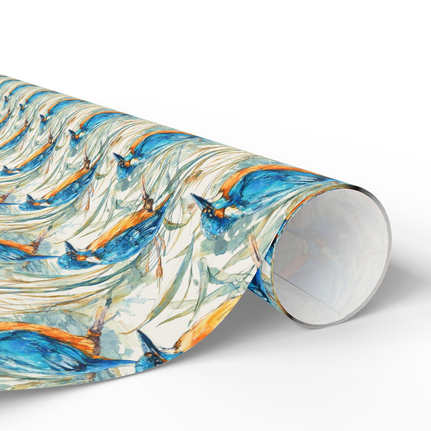 Nature Inspired Bird Wrapping Paper Roll, Outdoor Wildlife Gift Wrap for Birdwatching Enthusiasts #34
