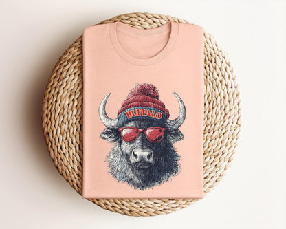 Buffalo Football Graphic Sweatshirt, Vintage Buffalo Football Shirt, Buffalo Shirt, Football Shirt, Buffalo Fans Gift Tee