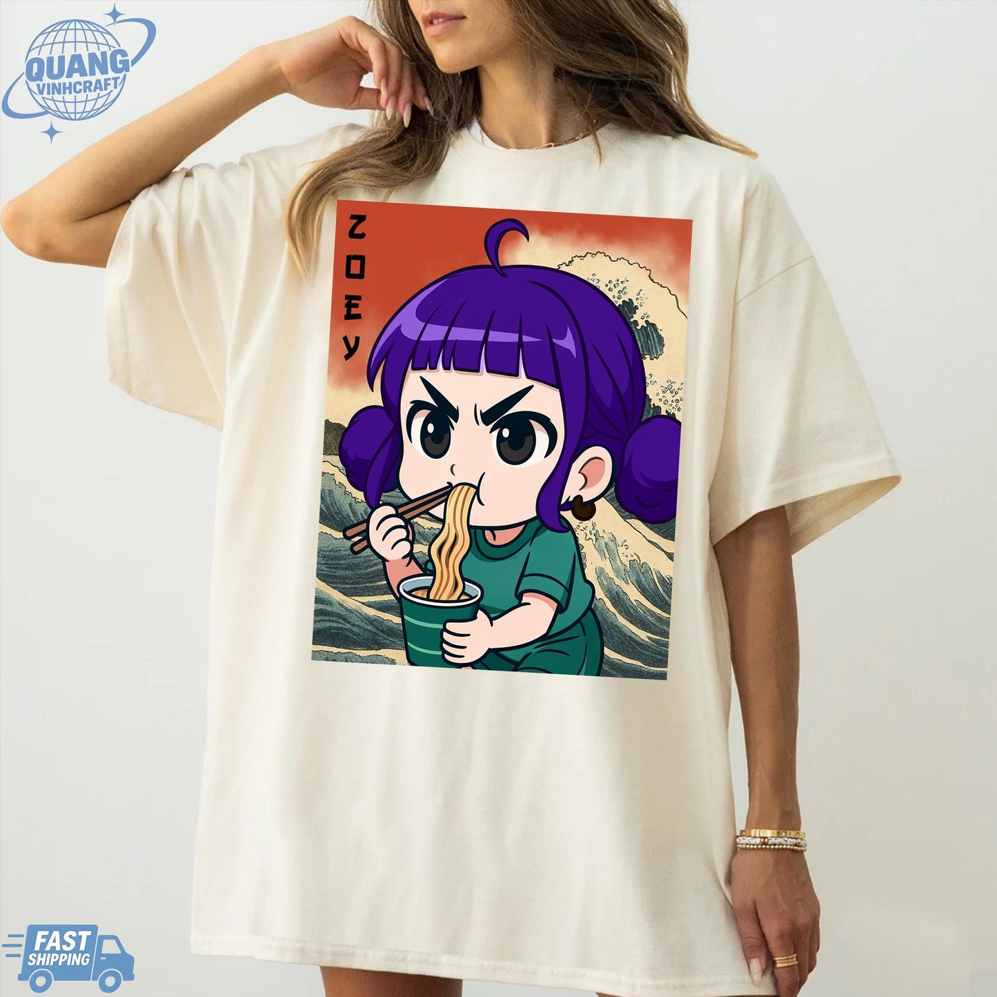 Zoey Huntrix Demon Hunters T Shirts, Huntrix Girls Tshirt, Demon Hunter Merch, Gift for Kpop Fan, Derpy Tiger Shirt, Sussy