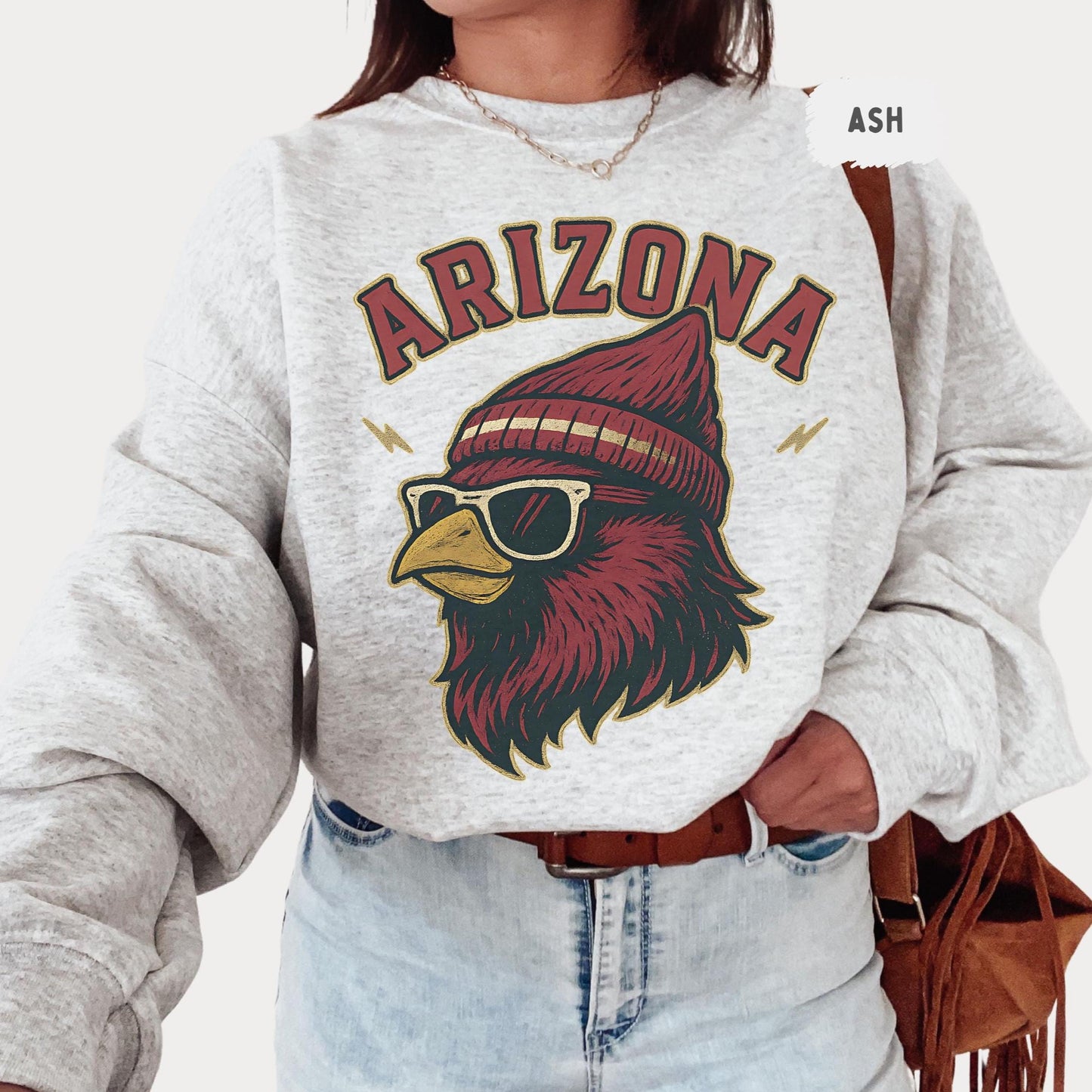 Arizona Football Sweatshirt, Retro Sports Fan Shirt, Game Day Gift Tee, Arizona Mascot Sweatshirt, Arizona Football Fan, Arizona Team Shirt