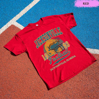 Retro Jacksonville Football 90s Style Sweatshirt, Jacksonville Football Shirt, Jacksonville Fan Shirt, Sunday Football Tee, Game Day Shirt
