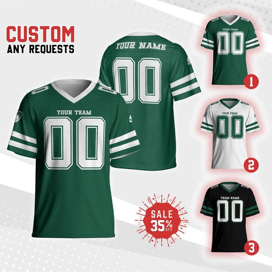 Personalized Adult kid Team Jet Football Jersey Collection, Gift for him, Custom Football Jersey Shirt, Game Day Outfit For American Footbal