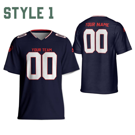 Personalized Name & Number Football jersey, Custom Team Texan Football Jersey Collection, Gameday Games, Gift for him