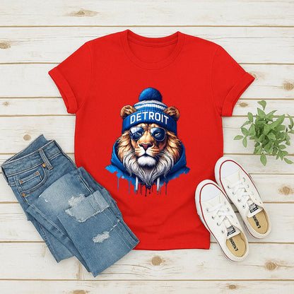 Detroit Football Sweatshirt And Hoodie, Detroit Football Sports Gear,  Detroit Game Day Shirt, Detroit Football Varsity Shirt