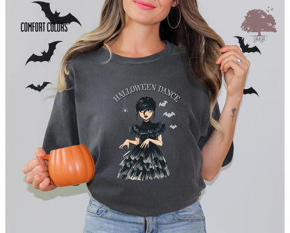 Comfort Colors Halloween Shirt: Goth Dancing Queen T shirt
