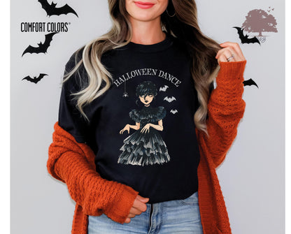 Comfort Colors Halloween Shirt: Goth Dancing Queen T shirt