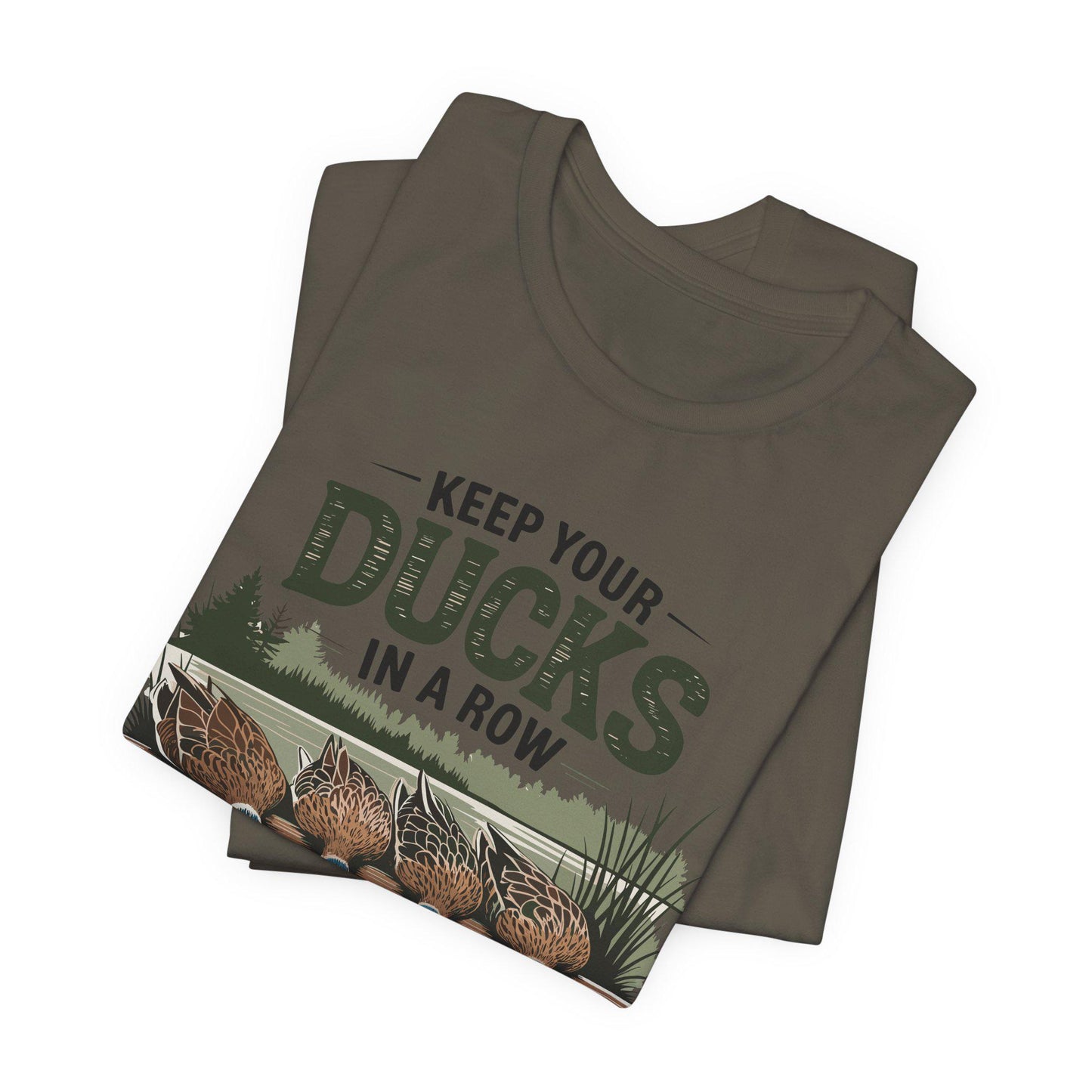 Funny Duck Hunting T-Shirt: Unisex Nature Apparel Gift