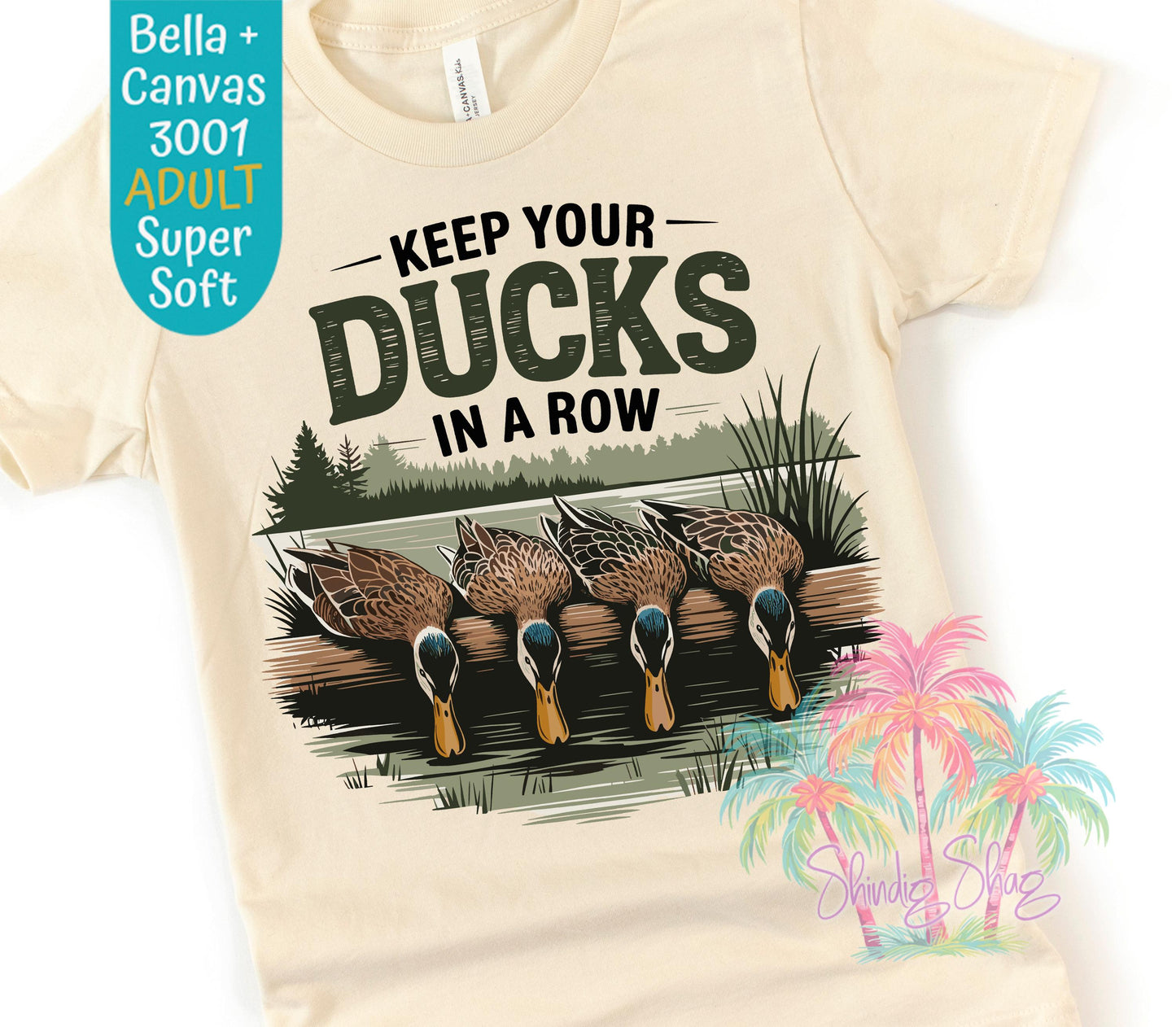 Funny Duck Hunting T-Shirt: Unisex Nature Apparel Gift
