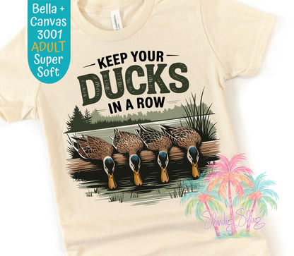 Funny Duck Hunting T-Shirt: Unisex Nature Apparel Gift