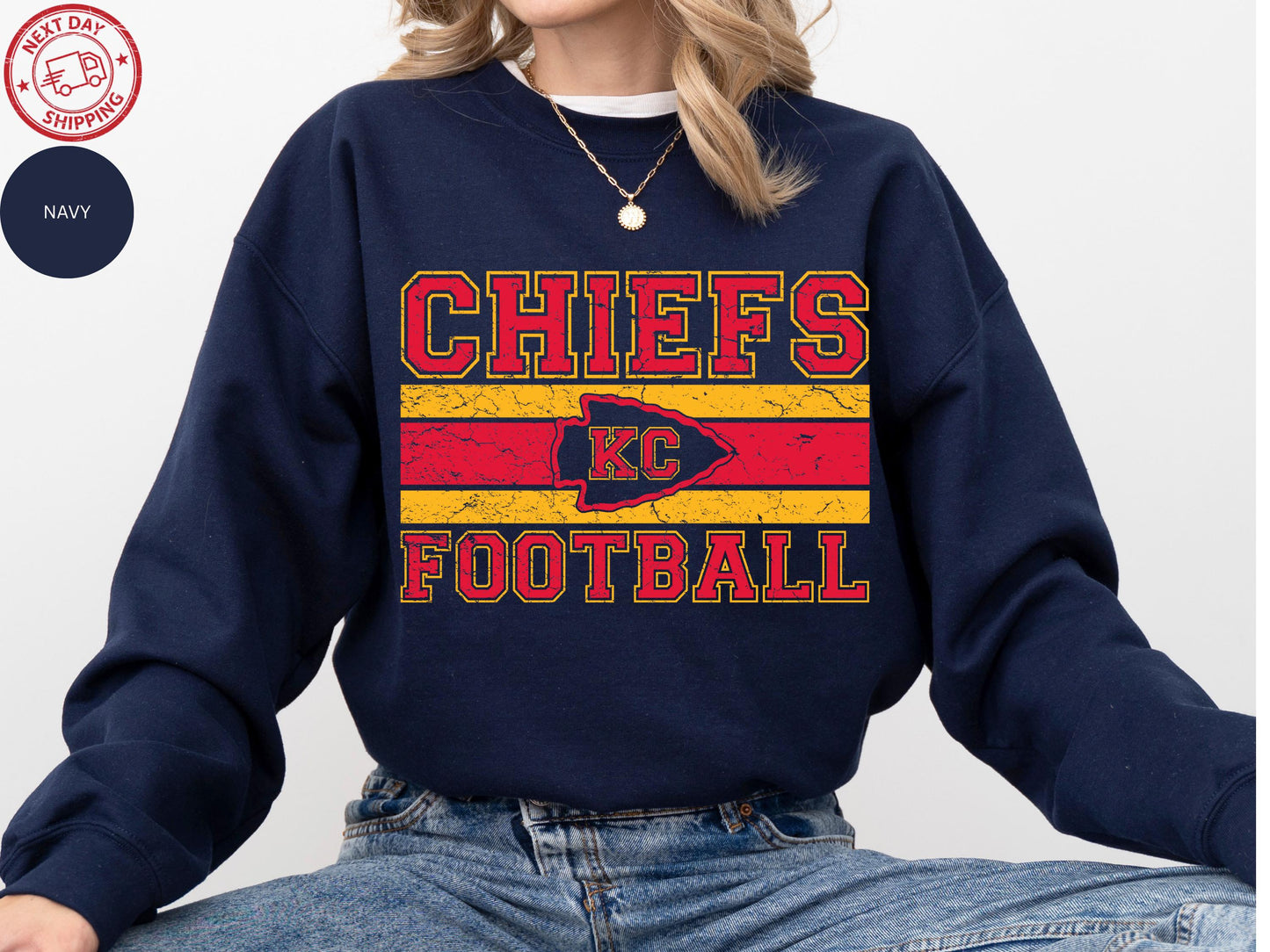 Kansas City Football 90s Style Shirt, Kansas City Football Crewneck Sweatshirt, Football Shirt, Kansas City Fan Gifts, Game Day Shirt