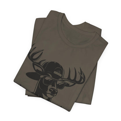 BRUH Deer Graphic Tee: Funny Hunting T-Shirt