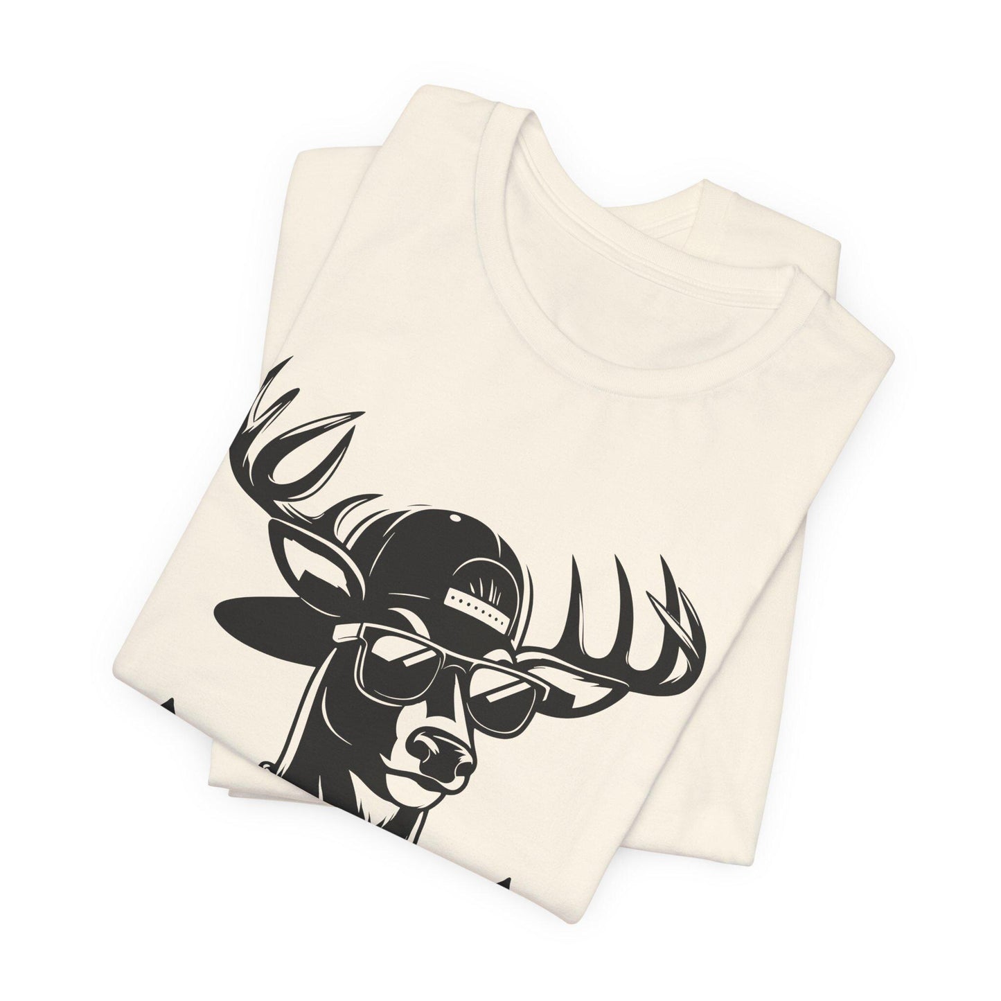 BRUH Deer Graphic Tee: Funny Hunting T-Shirt