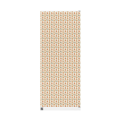 Zen Yoga Gift Wrap Roll, Meditation Wrapping Paper with Calm Pose Design for Yoga Teacher Gifts or Wellness Packages #4