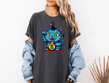 Kpop Demon Hunters Tiger Baby Shirt, Derpy the Tiger And Bird Demon Hunter Tiger Shirt, Hunters Tiger Fan, Animal Shirt, Kpop Movie Fan Gift