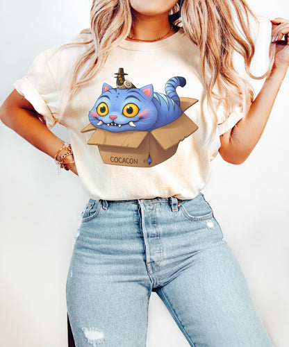 Kpop Demon Hunters Tiger Cacacon Shirt, Derpy the Tiger And Bird Demon Hunter Tiger Shirt, Hunters Tiger Fan, Kpop Movie Fan Gift