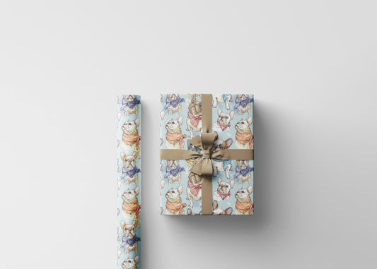 Dog Lover Gift Wrap Roll with French Bulldog Design, Cute Wrapping Paper for Pet Owners, Moms, and Frenchie Dads #6