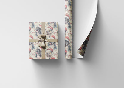 Funny Frenchie Wrapping Paper Roll, Gift Wrap for French Bulldog Owner, Pet Parent, Dog Mom or Dad Holiday Present Wrap #8