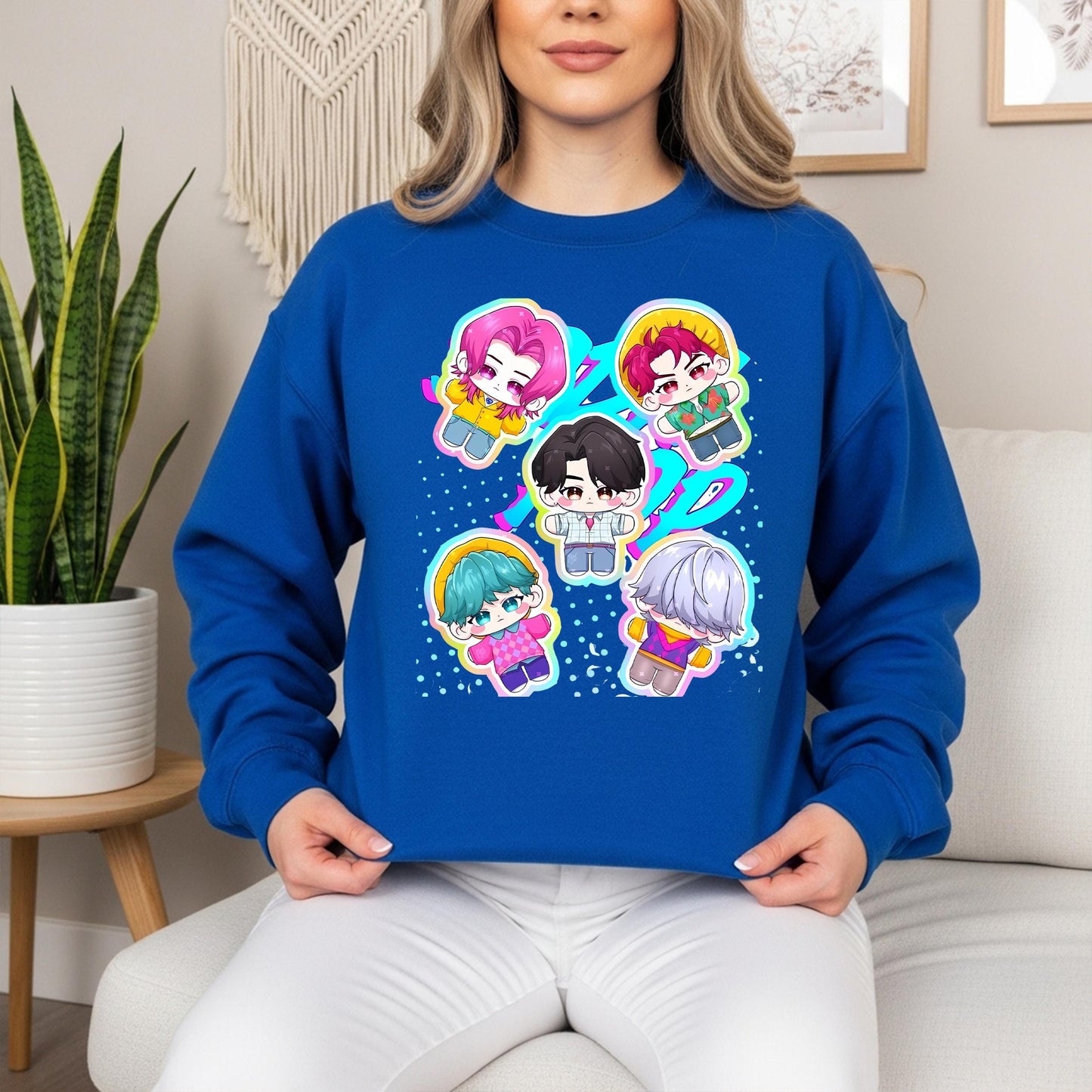 Kpop Baby Saja Doll Comfort Shirt, Cute Baby Saja Tee, Saja Demon Hunters Movie TShirt, Gift For Kpop Fan