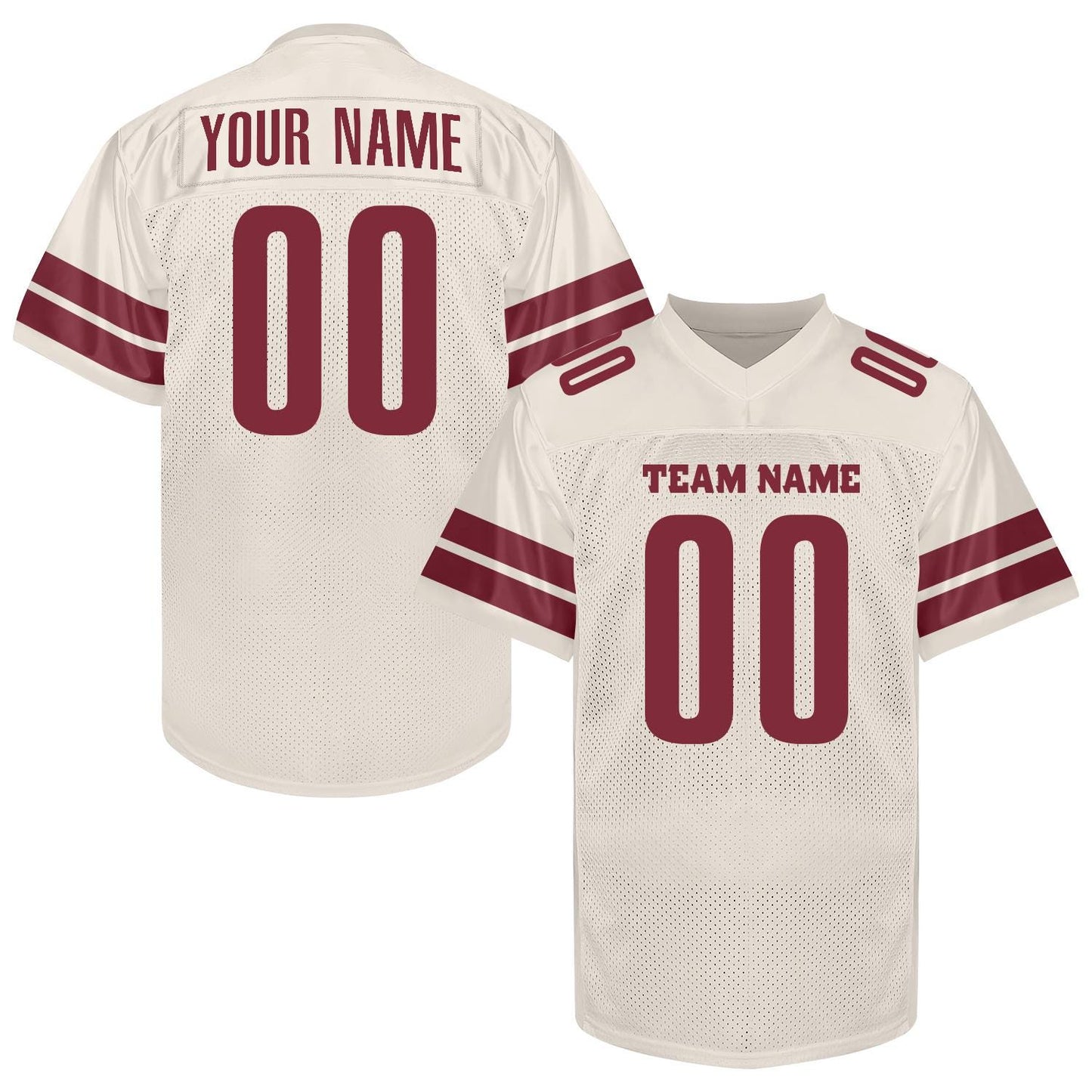 Custom Black Football Jersey Name Number Logo, Black White Gold Football Uniform Men Women Youth Kid, Game Day Sports Jersey Uniforms