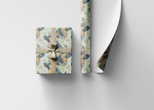 German Shepherd Christmas Wrapping Paper Roll, Holiday Gift Wrap for Dog Parents, Animal Lovers, or German Shepherd Enthusiasts #5