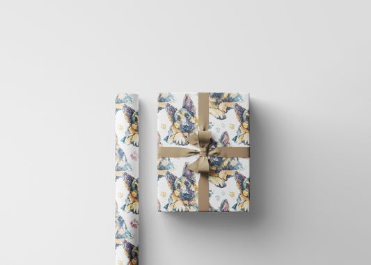 German Shepherd Wrapping Paper Roll for Dog Moms and Dads, Gift Wrap with GSD Print for Pet Owners and Trainers All-Year Gifting #7