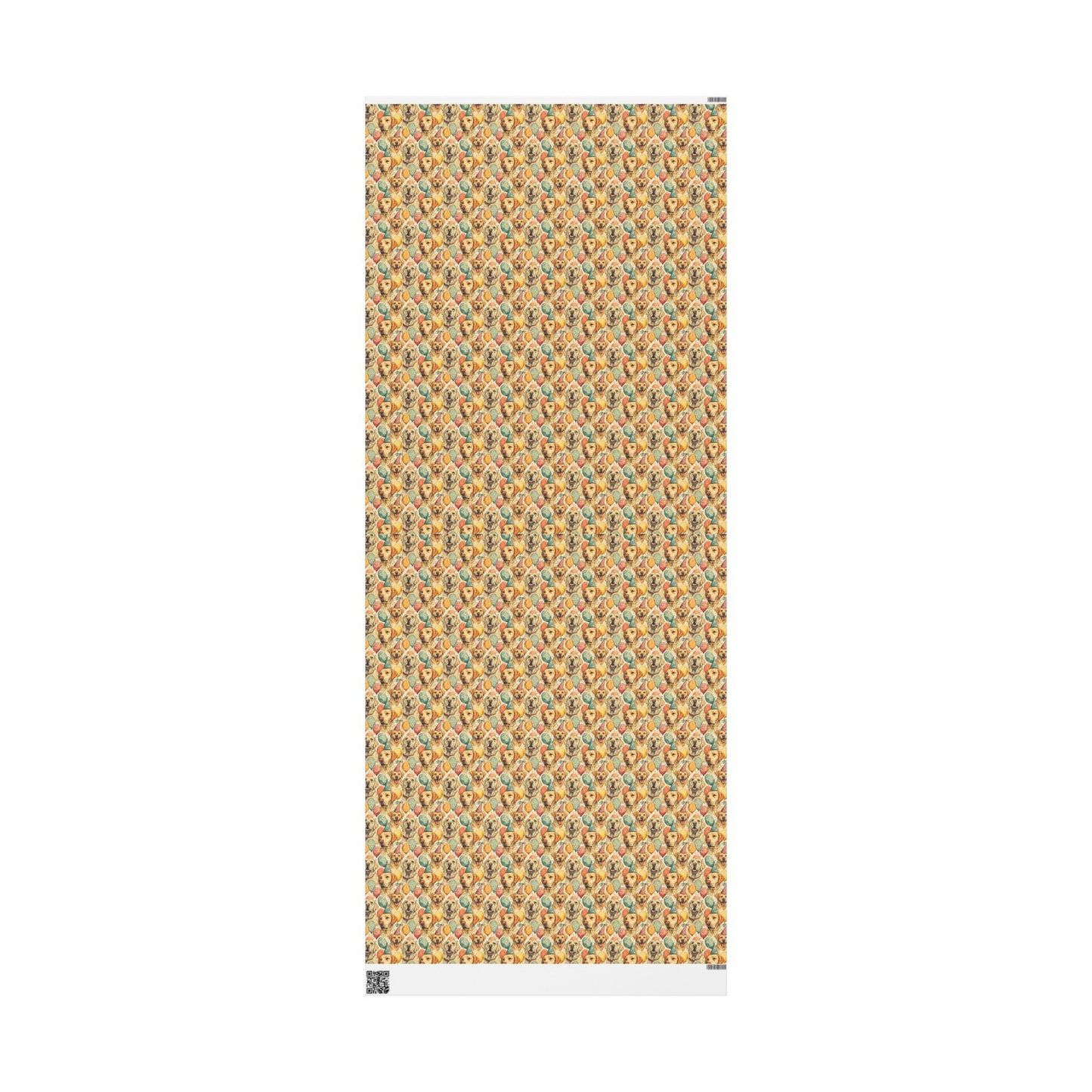 Labrador Wrapping Paper Roll with Yellow Lab Design, Gift Wrap for Dog Lovers, Pet Parents, and Holiday or Birthday Presents #4