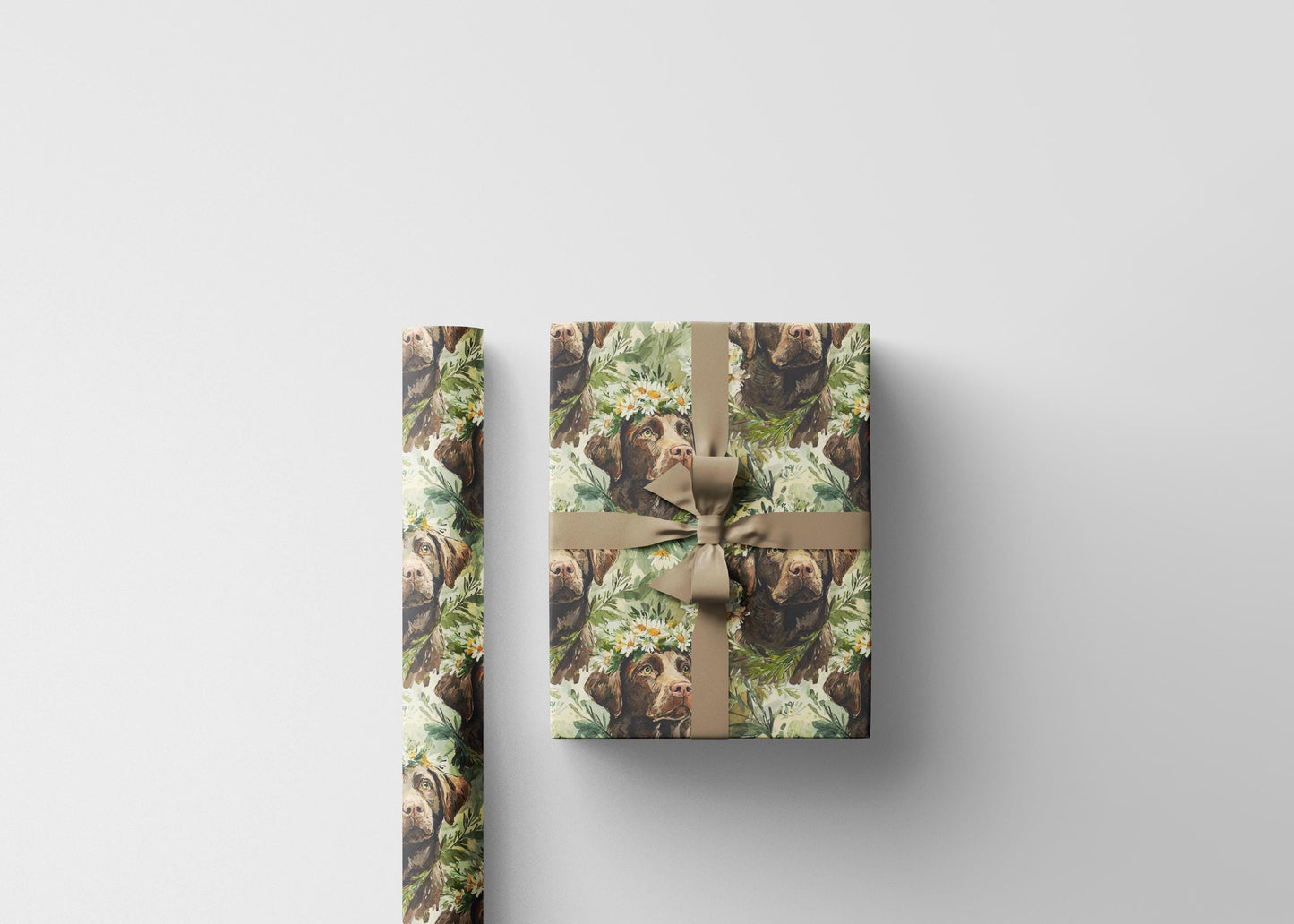 Labrador Print Gift Wrap Roll, Wrapping Paper for Dog Moms, Dads, Pet Sitters and Labrador Birthday Presents #20