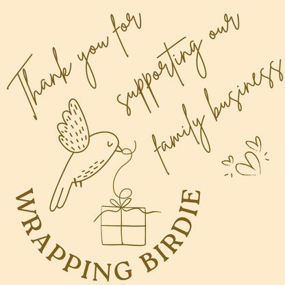 Barista Gift Wrap Premium Coffee Lover | Watercolor Wrapping Paper | Rustic Cozy Holiday Roll #11