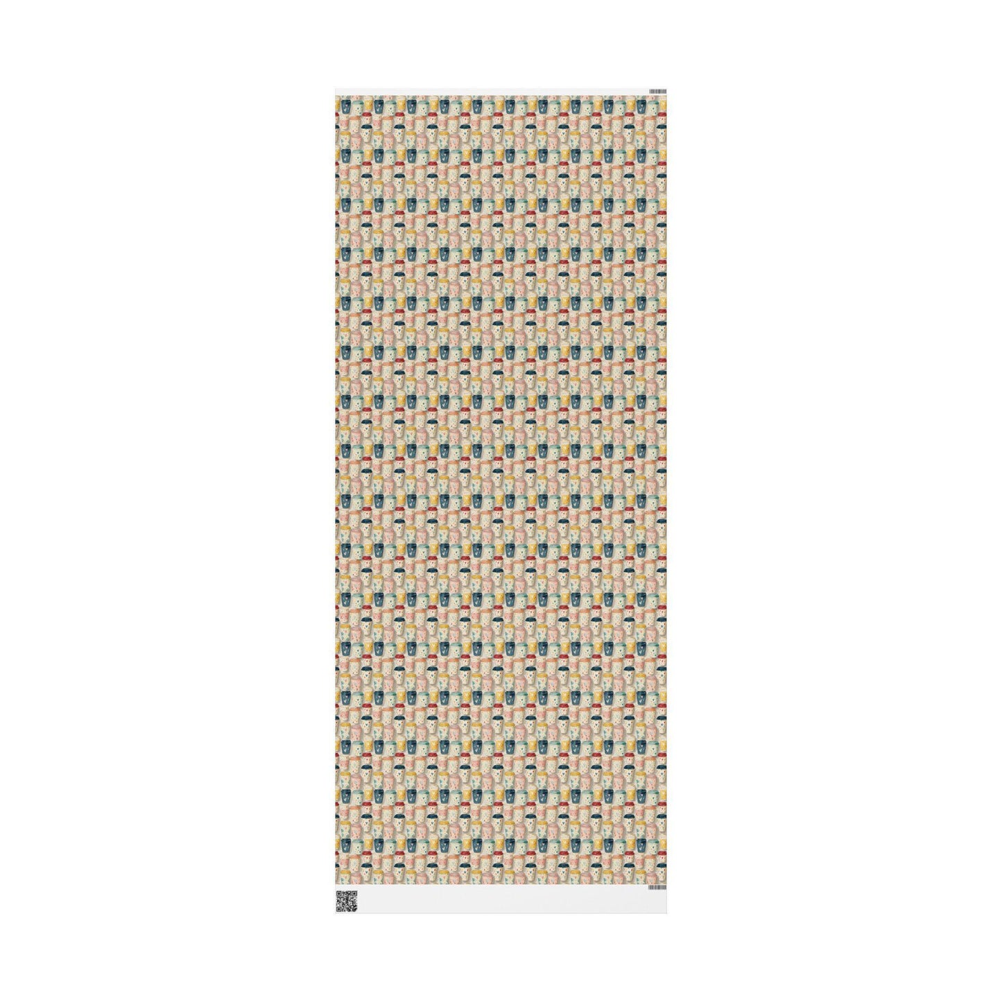 Coffee Wrapping Paper Premium Design | Watercolor Beans Gift Wrap | Coffee Addict Holiday Supplies #2