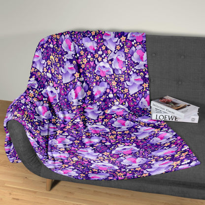 Greavard Fleece Blanket, Cozy Throw Blanket, Soft Cotton Family Blanket, Greavard Blanket Gifts