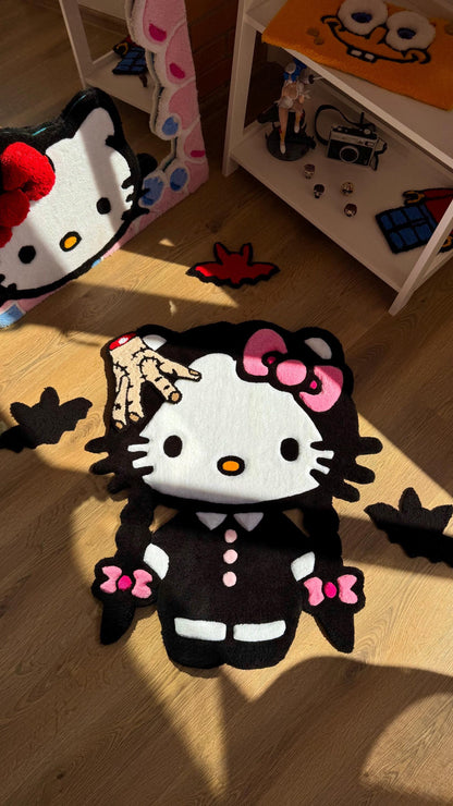 Custom Tufted Halloween Rug – Soft 3D Handmade Rug, Cute Carpet, Kawaii Girl Room Decor, Unique Gift for Her or Bedroom Mat