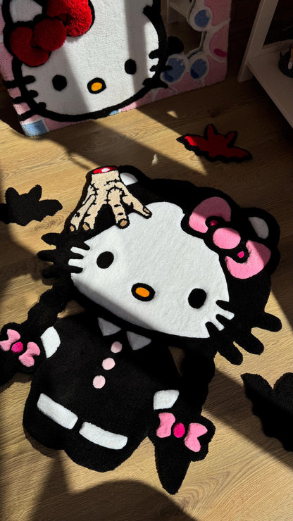 Custom Tufted Halloween Rug – Soft 3D Handmade Rug, Cute Carpet, Kawaii Girl Room Decor, Unique Gift for Her or Bedroom Mat