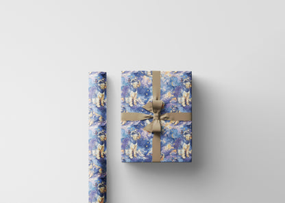 Schnauzer Pet Gift Wrap Roll, Wrapping Paper for Dog Moms, Dads, Pet Sitters, and Schnauzer Breed Fans #10