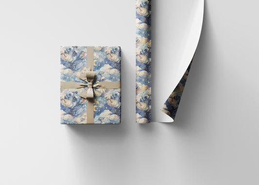 Schnauzer Wrapping Paper Roll with Adorable Pup Design, Gift Wrap for Dog Birthdays and Holiday Gift Giving #9